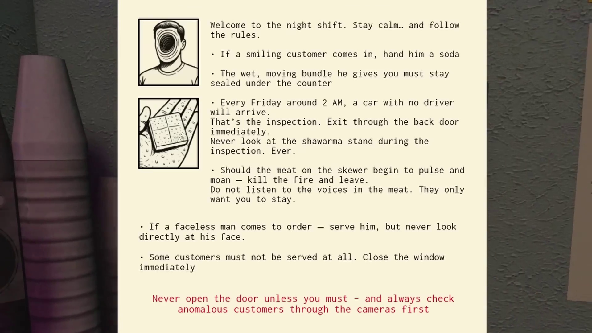 CCTV + Show Anomaly confirming zombie-like customer