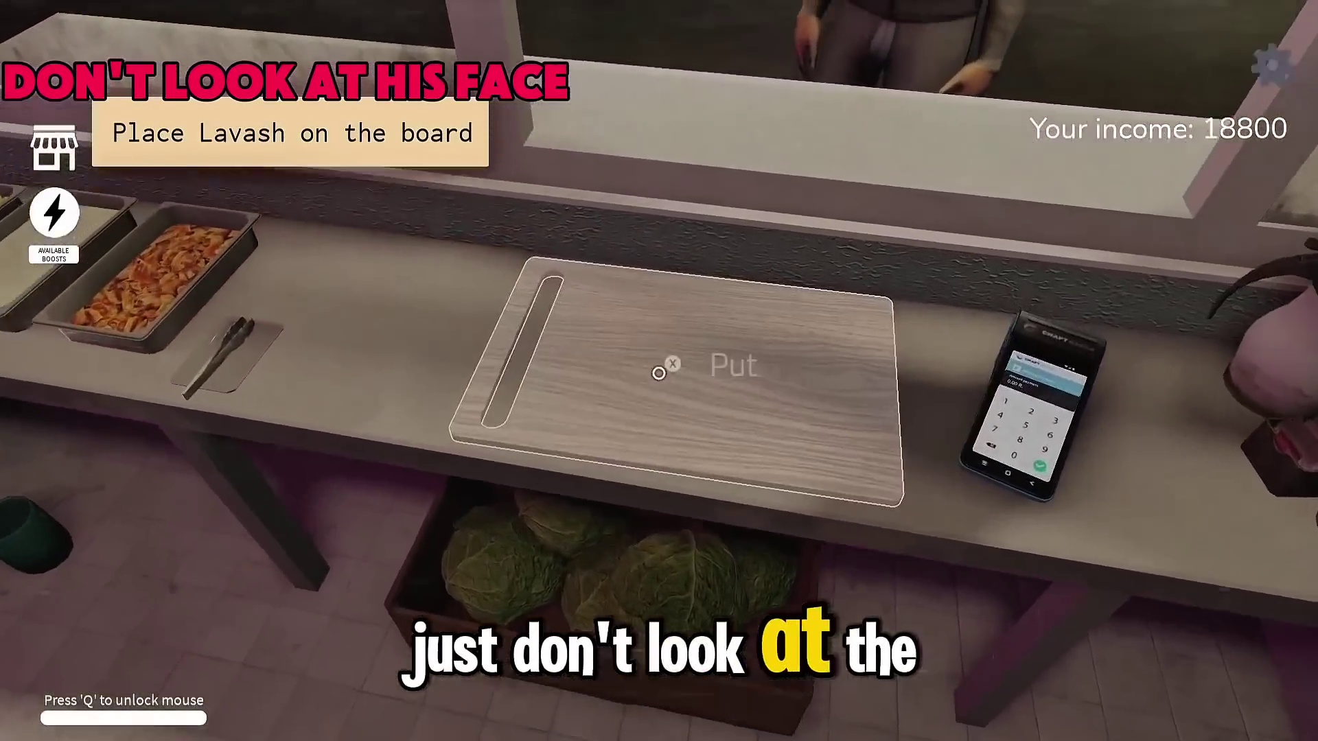 The Smiling Customer: A Simple Solution